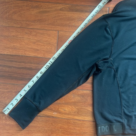 Nike Size Large Dri-Fit Black Pullover Sweatshirt Black - Picture 10 of 10